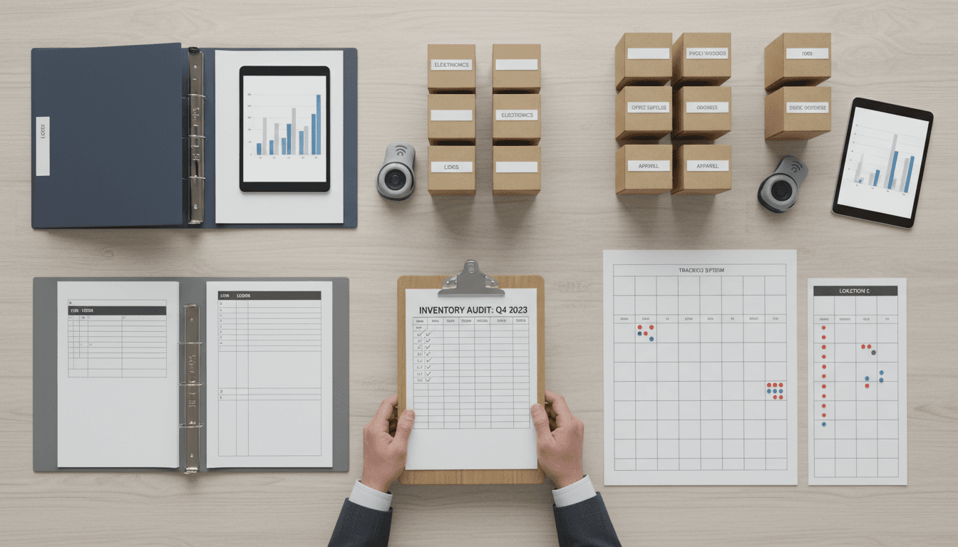 Inventory tracking and audit process